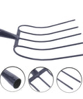 Lightweight Manure Fork Compost Fork For Mulching And Multi Function Farm Tool Built Tough For Garden Beds Farm Cleanup