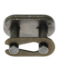 Six Piece 06B1 Roller Chain Offset Link Set Carbon Steel Connecting Links For Heavy Duty Chains close-up view of link