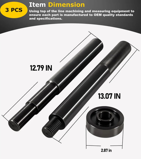 Gimbal Bearing Alignment Tool And Driver Kit For Marine Sterndrive Engines Fits Alpha Gen 1 2 Alpha 1 MR Bravo OMC Cobra Volvo dimensions