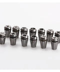 ER11 Cutter Kit for Built Tough 500W Air Cooled CNC Spindle Motor, 12 precision collets. Ideal for accurate milling jobs.