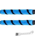 Soft Brushroll Replacement For Shark Vertex DuoClean PowerFin Upright Vacuums with cleaning tool, top view
