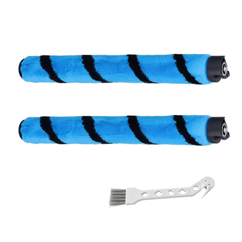 Soft Brushroll Replacement For Shark Vertex DuoClean PowerFin Upright Vacuums with cleaning tool, top view