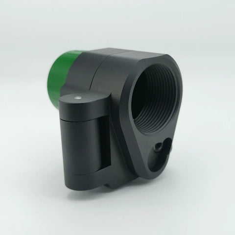 Three Attachment Points Hinge Connector Christmas Version Package in matte black with bolts, precision machined gear accessory.