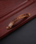 Old School Vintage Carved Cabinet Handles 10 Pack Zinc Alloy Furniture Pulls For Kitchen Cabinets Doors Dressers Drawers Retro Coffee 96mm Easy Install Hardware For Any Home Upgrades shown on wooden surface