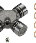 45U0108 Universal Joint For Driveshafts Premium Aftermarket U Joint Replacement With Durable Bearings Beefy Heavy Duty Pivot Points Reliable Driveshaft Linkage For Cars And Light Trucks OEM Grade Performance. Four-cap steel U-joint with snap rings and grease fitting