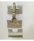 Rotating Concealed Cabinet Hinge Set stainless steel components displayed for furniture hardware installation