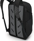 Back view of Urban Commuter Laptop Backpack with 16 Inch Laptop Sleeve AirScape Backpanel for campus and city commutes.