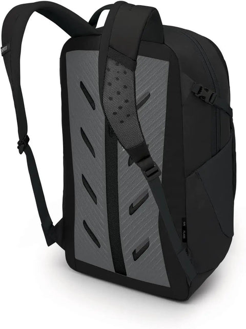 Back view of Urban Commuter Laptop Backpack with 16 Inch Laptop Sleeve AirScape Backpanel for campus and city commutes.
