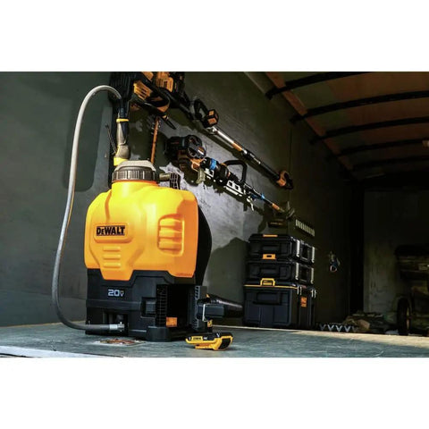 20V Lithium-Ion Battery Powered Backpack Sprayer Tool Only 4 Gallon Tank Workhorse For Pros Heavy-Duty Nylon Hose