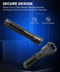Secure design of bolts from Harley Wheel Bearing Puller Tool Kit For Removal And Installation Of Three Quarter Inch Bearings 18 Piece Set