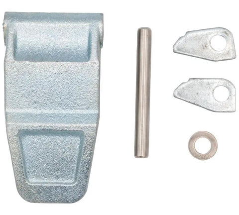 Heavy Duty Weld On Container Door Hinge Set 10 Pack With Blade Pin And Lugs For Cargo Doors 6 Inch Long Front 2.25 Inch Wide