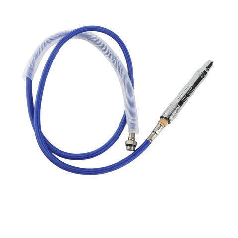 Premium Slick Pneumatic Die Grinder Pen Delivering Low Vibration And No Sweat Control At 70000RPM With Flexible Hose for precise metal work.