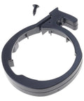 Electric Scooter Guard Rings Front Tube Replacement Kit Quick Install Round Rings Limit For Folding Scooters And Electric Skateboards Durable Alloy Black Replacement Part