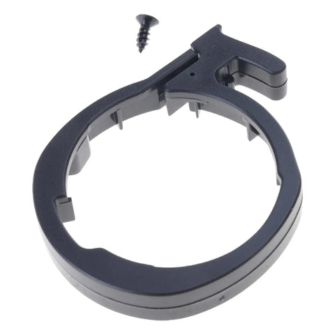 Electric Scooter Guard Rings Front Tube Replacement Kit Quick Install Round Rings Limit For Folding Scooters And Electric Skateboards Durable Alloy Black Replacement Part
