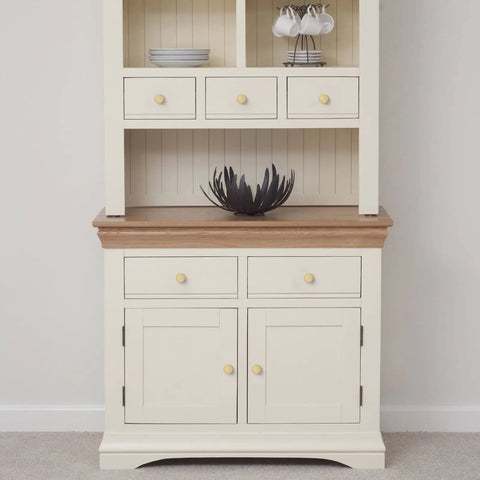 Cabinet with Brushed Brass Round Gold Drawer Knobs 6 Pack For Cabinets And Dressers Hardware For Kitchen Cabinets And Furniture