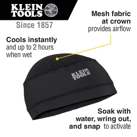 Rapid Cooling Helmet Liner For Hard Hats Breathable Skull Cap Under Helmet Reusable Construction Hard Hat Liner Delivers Up To Two Hours Of Chill Comfort In Warm Environments with mesh fabric and logo.