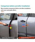 Comparison of Honda City Grace Ballade GM car door before and after installing electric soft close system with micro motor.