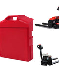 Heavy Duty 48 Volt 20Ah Electric Forklift Battery Plus Charger for pallet truck with durable red plastic casing.