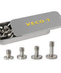 Top Shelf Stainless Steel 1/4 20 Camera Screw Set A Hella Tough 16 Pack Tripod Mount Kit with assorted stainless screws.