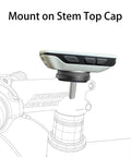 Upgraded Sturdy Bike Computer Mount For Garmin Edge And Wahoo Elemnt Top Cap Mount Fits One And One Eighth Inch Headset