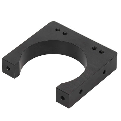 Beefy Aluminum 71mm Shaft Spindle Motor Clamp Mount Bracket With M5 Nut Connector for CNC Routers, heavy-duty aluminum construction