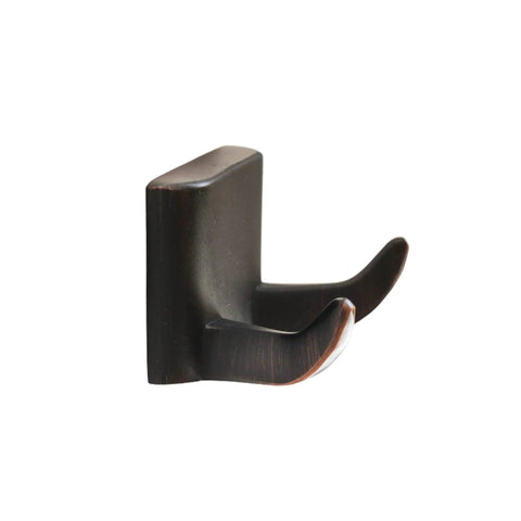Oil rubbed bronze robe hook from Built Tough Oil Rubbed Bronze Bathroom Hardware Set Wall Mounted Five Piece Kit with dual hooks