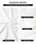 Detailed view of Sunglasses Print Tank Top for Women, Dry Fit Sleeveless Workout Tee, showing round neckline, cuffs, and breathable fabric.