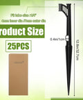 25 Pack Drip Irrigation Riser Stakes For 1/4 Inch Tubing Hose Holder Adjustable Ground Stakes For Micro Sprinklers and Garden