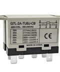 General Purpose DPST NO Relay With Test Button And Quick Connect Terminals For Easy Wiring Flame Resistant 240V Coil