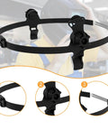 Hard Hat Welding Headlamp Accessory With Adjustable Headband And Universal Mount, shown with detailed attachments.