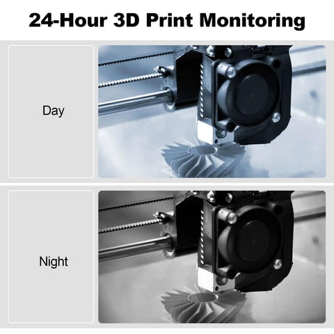 Nebula Camera For 3D Printer Monitoring With Night Vision And WiFi 24 Hour Live Print View Time Lapse Video USB Connect