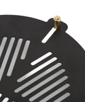 Close-up of Precision Focusing Mask for Telescopes, Aluminum Alloy Pattern, showing detailed pattern and mounting part.