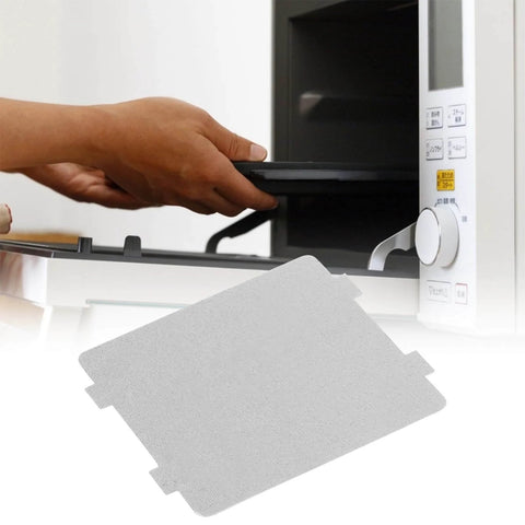 Microwave Mica Plate Set 10 Pieces For Heavy Duty Heat Tolerance And Electrical Insulation, sheet next to microwave