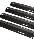 Heavy Duty Adjustable Porcelain Steel Gas Grill Heat Plate Shield 4 Pack Extends From 11.75 to 21 Inches laid flat