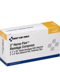 Packaging for 2-Inch Non-Adherent Pad On 2-Inch By 36-Inch Stretched Gauze Bandage, All-In-One Hema-Flex Bandage Compress Pack