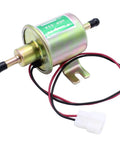 Universal 12V Electric Fuel Pump Inline Low Pressure For Gas And Diesel Engines Delivers 2.5 To 4 Psi Replacement For Lawn Mower Carburetor
