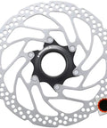 RT EM300 180mm Disc Rotor With Center Lock Mounting System for MTB and gravel bikes showing steel construction
