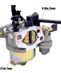 Carburetor For Powersports 196cc CT200U CT200U-EX Trail 200 Mini Bike Baja HT65 WR65 with measurements and plug-and-play design