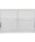 Adjustable Magnetic Air Vent Deflector For Sidewall AC Ceiling And Registers With Non-Melting Plastic, fits 10 to 14 inch vents