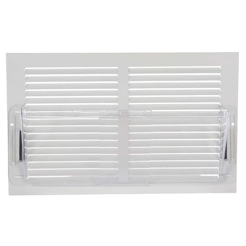 Adjustable Magnetic Air Vent Deflector For Sidewall AC Ceiling And Registers With Non-Melting Plastic, fits 10 to 14 inch vents