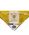 Heavy Duty Gate Corner Frame Brace Kit For Sag Free Outdoor Gates Up To 72 Inches All In One Hardware Kit With Packaging