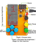 Hands On Solder Kit With Five Retro Game Classics For Electronics Practice featuring labeled board components.