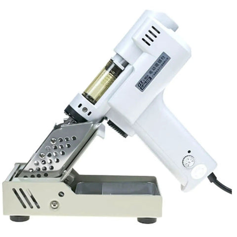 Electric Vacuum Desoldering Pump Portable Pro Grade Solder Gun Solder Removal Tool Adjustable Temperature 350 to 450C
