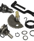 Kick Start Gear Shaft Pedal Kit Replacement For GY6 49cc 50cc 139QMB Engine Moped Scooter ATV Roketa Taotao Jonway CNC Aluminum Alloy Heavy Duty Kit