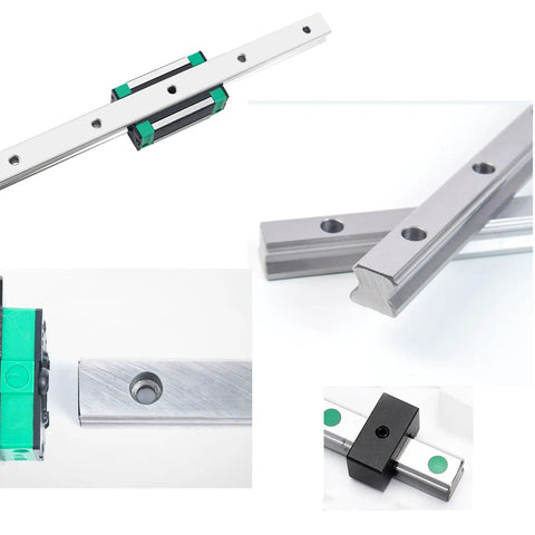 HG25 Linear Slider Rail Kit With 1500mm Length And Two HGH25CA Square Bearing Blocks For CNC Machines Pro Grade Heavy Duty Precision Linear Guide System For Smooth Motion And High Stability, 1500mm carbon steel rail with HGH25CA blocks