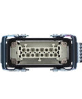 Beefy Heavy Duty Aviation Connector 16 Core With Screw Connection For Marine And Stage Equipment Silver Plated Contacts Aluminum Alloy Shell