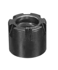 Heavy Duty Rock Solid Er16 Collet Clamping Nut Featuring Dynamic Balance Holes For Cnc Lathe Chucks And Milling Tool Holders Precision Machined 40Cr Alloy Steel close-up view