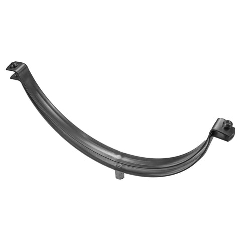 8 Inch Galvanized Pipe Clamp For PVC And Metal Pipes Wall Mount Bracket Conduit And Tube Hanger That Holds Pipes Tight Rigid Pipe Holder Easy Install Conduit Clamp For Vent Ducts Drain Lines And Pipe Runs, black clamp