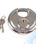 Heavy Duty Waterproof Stainless Steel Padlock For Backpacks Drawers And Luggage Rust Proof Keyed Security Lock with keys.