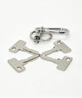 4 Pack Golf Cart Ignition Keys Replacement 1012505 For Club Car DS 1982 Up Precedent DS 2004 Up Tempo Gas 2018 Up EZGO 1981 Up Electric Carts